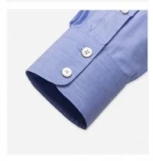 2BR 2 Button Cuff Rounded Cut Corners